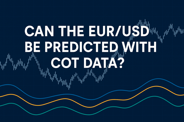 Can COT Data Predict the EUR/USD? A Data-Driven FAQ on Positioning, Reversals, and Trading Models